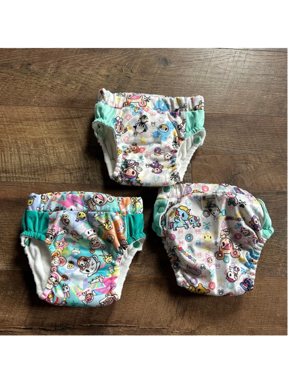 Baby tokidoki training Diapers size small F26